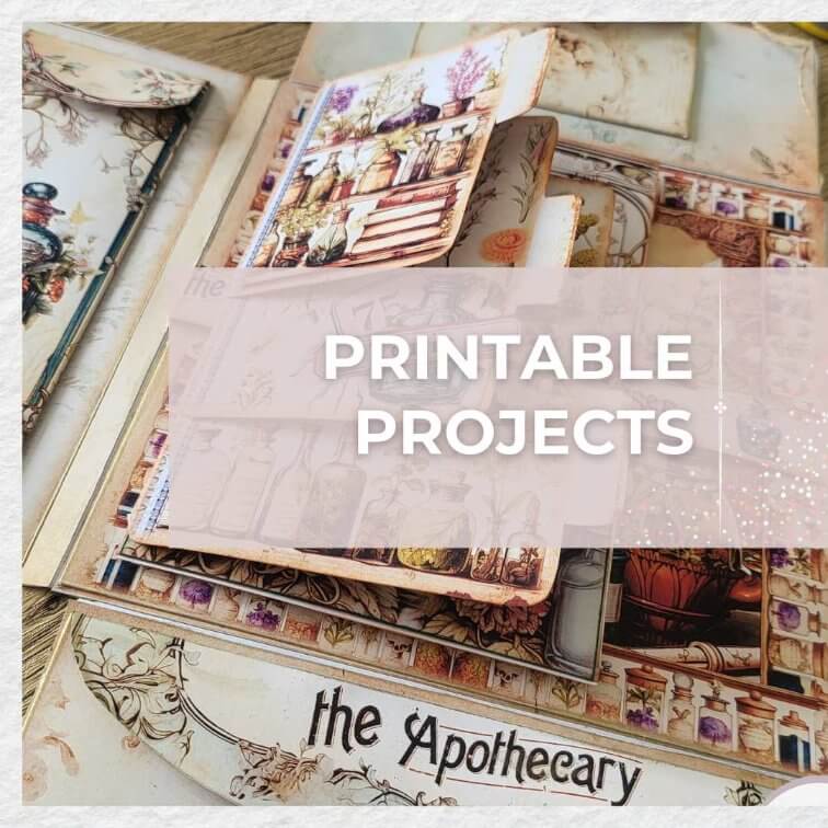 Printable Projects - Polka Art Studio