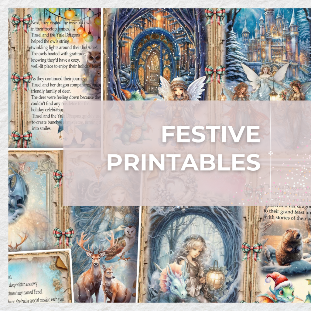 Festive Printables - Polka Art Studio